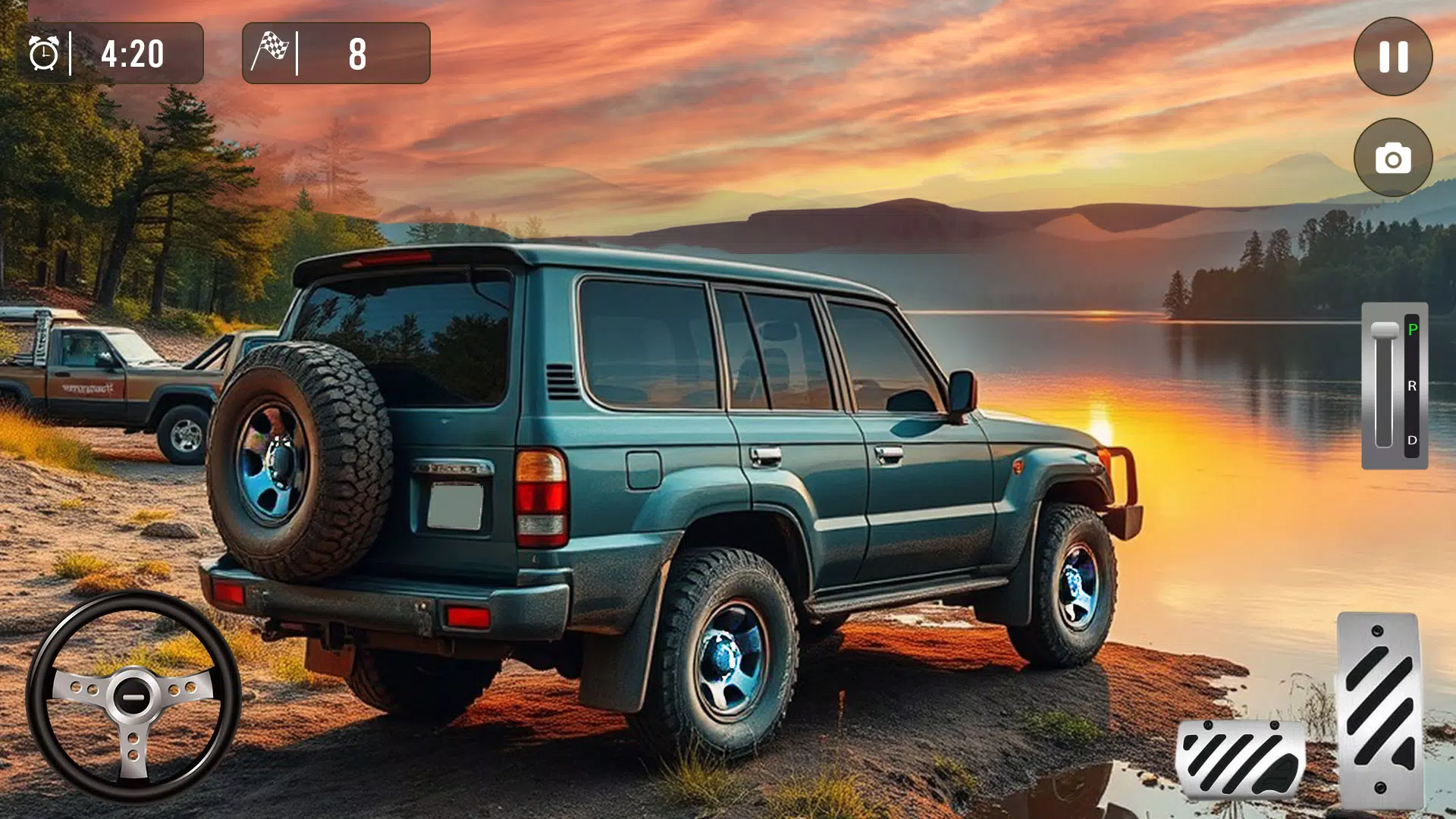 Toyota Land Cruiser Prado Game Captura de pantalla 2