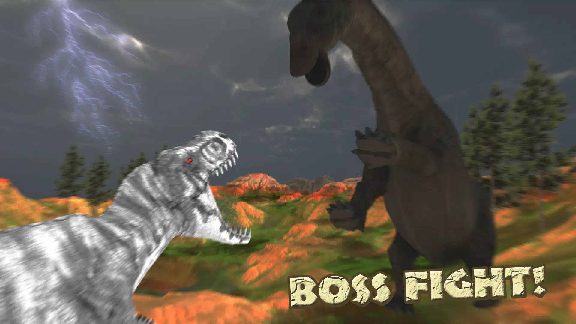 Schermata Hungry T-Rex Island Dino Hunt 2