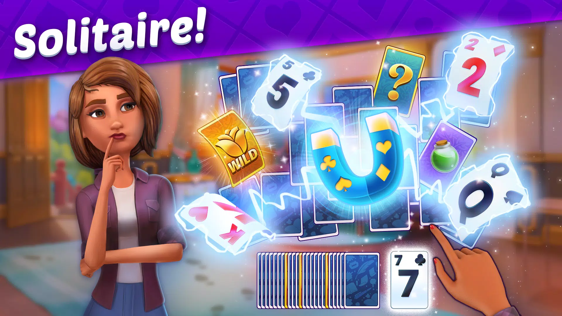 Schermata Solitaire Story - Ava’s Manor 2