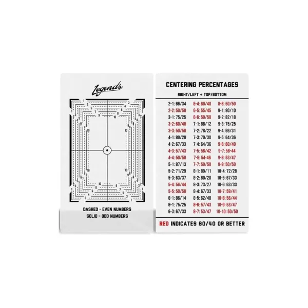 Card grading tools