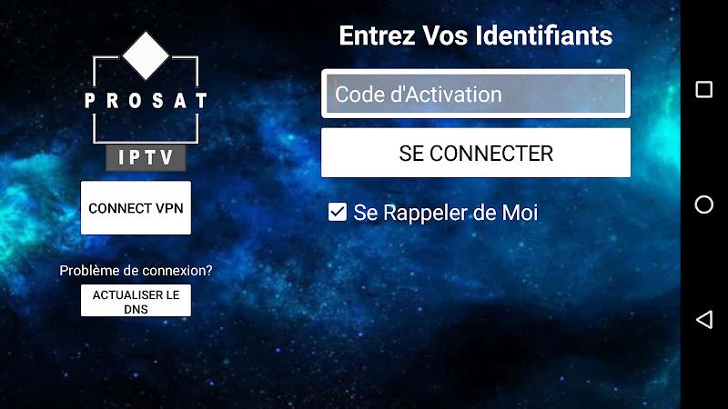 Prosat IPTV Player ภาพหน้าจอ 0