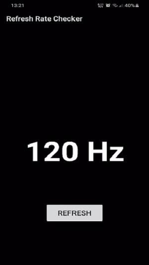 Refresh Rate Changer Capture d'écran 2