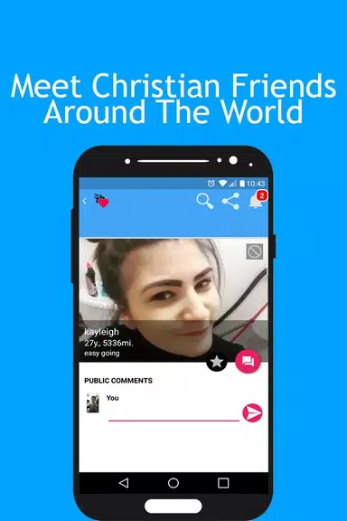 Christian Singles: Jesus Chat - Christian Dating Capture d'écran 1
