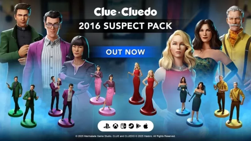 Clue Mobile、2016年の容疑者リストを追加