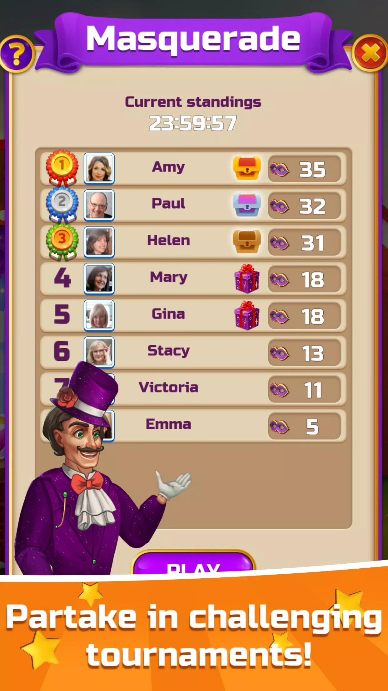 サーカスの言葉:魔法の言葉パズル スクリーンショット 1
