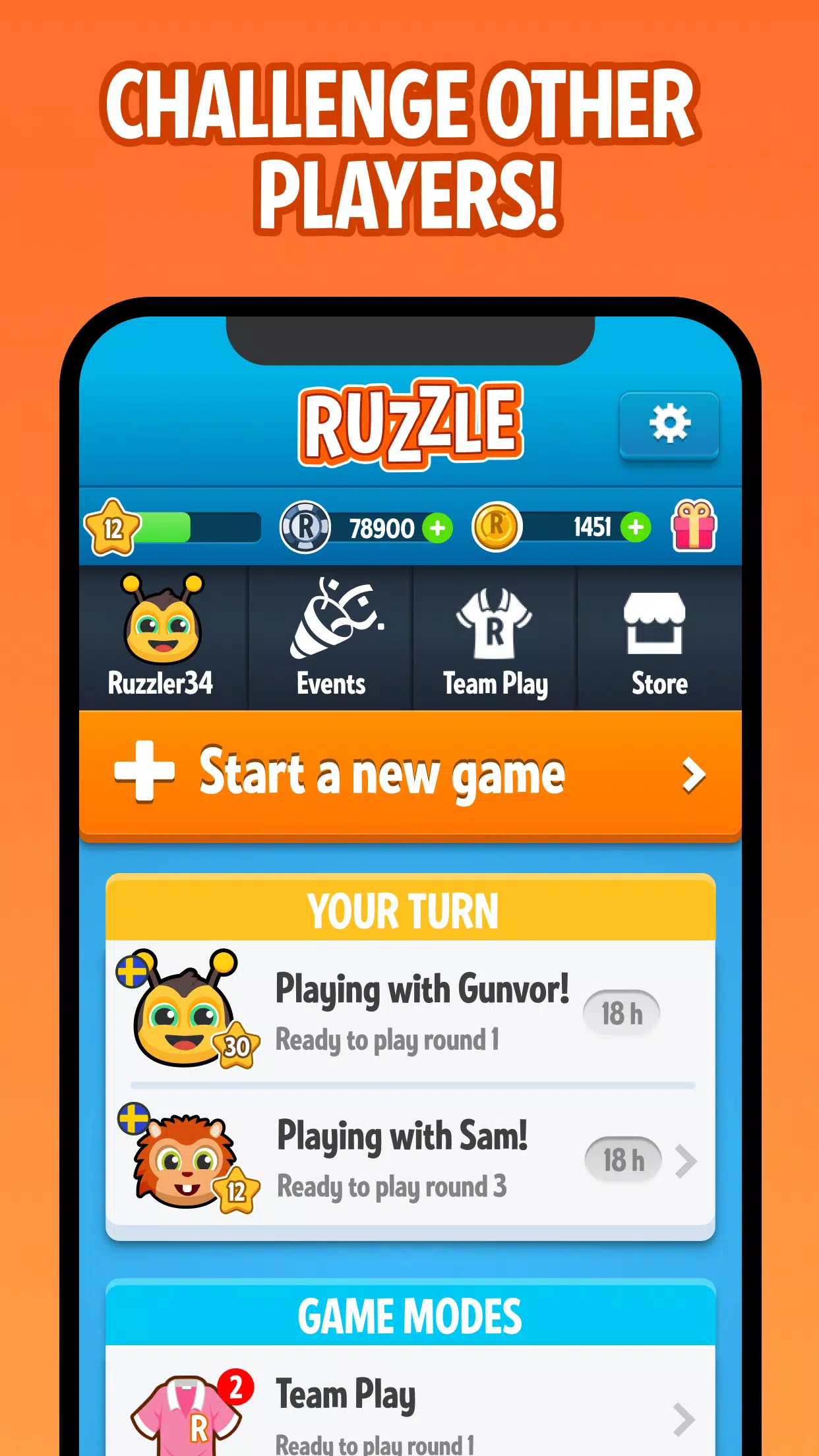 Ruzzle スクリーンショット 1