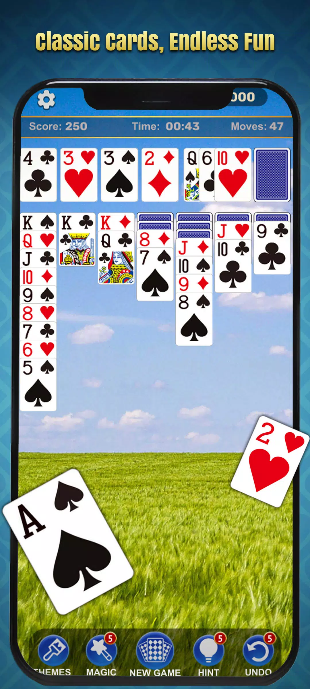 Schermata Solitaire Go: Klondike 0