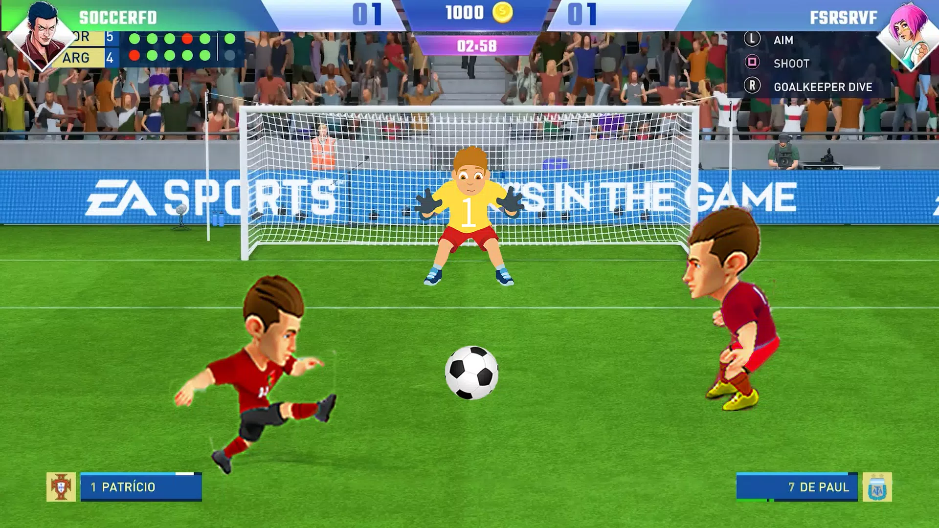 Mini Football Games Offline Captura de pantalla 0