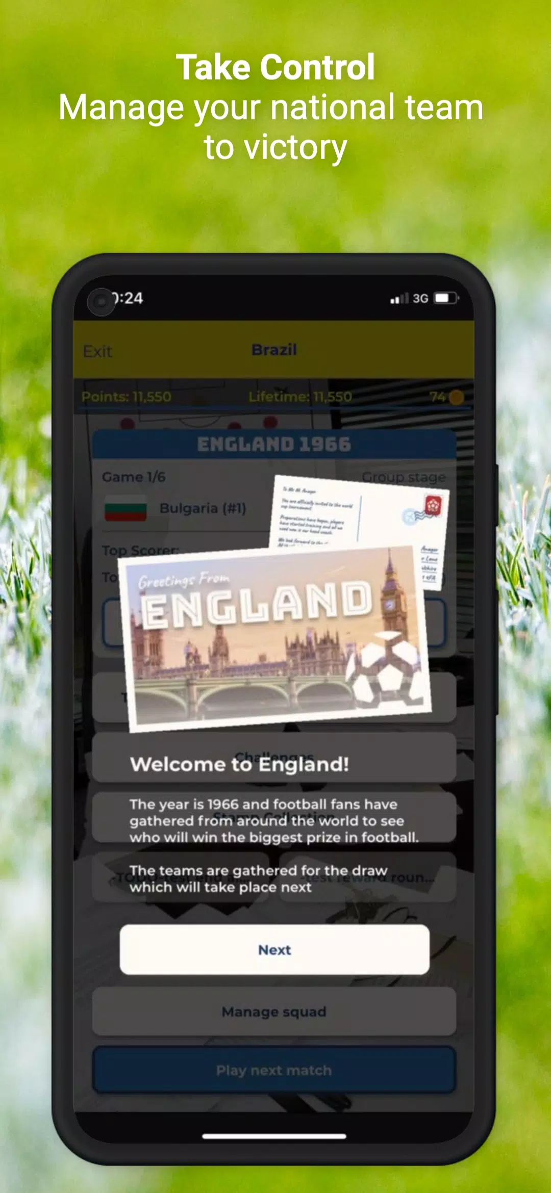 International Football Manager Captura de pantalla 3