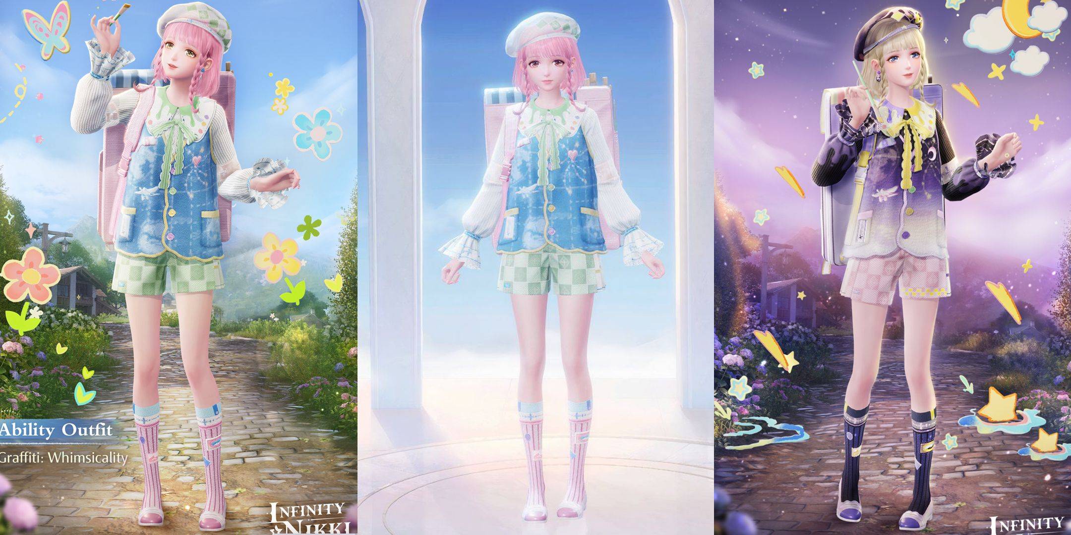 Flowing Colors Outfit