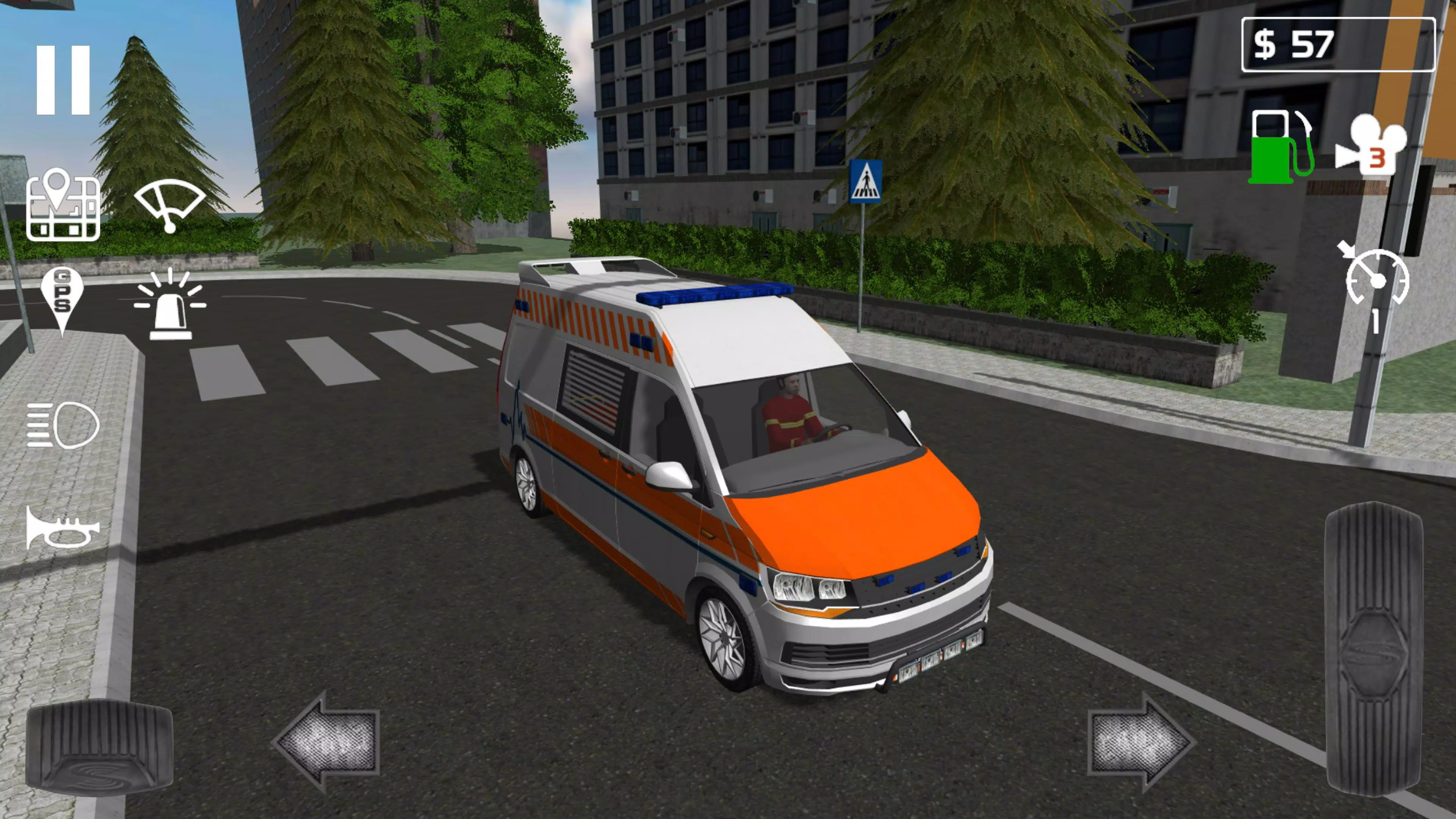 Emergency Ambulance Simulator Скриншот 0