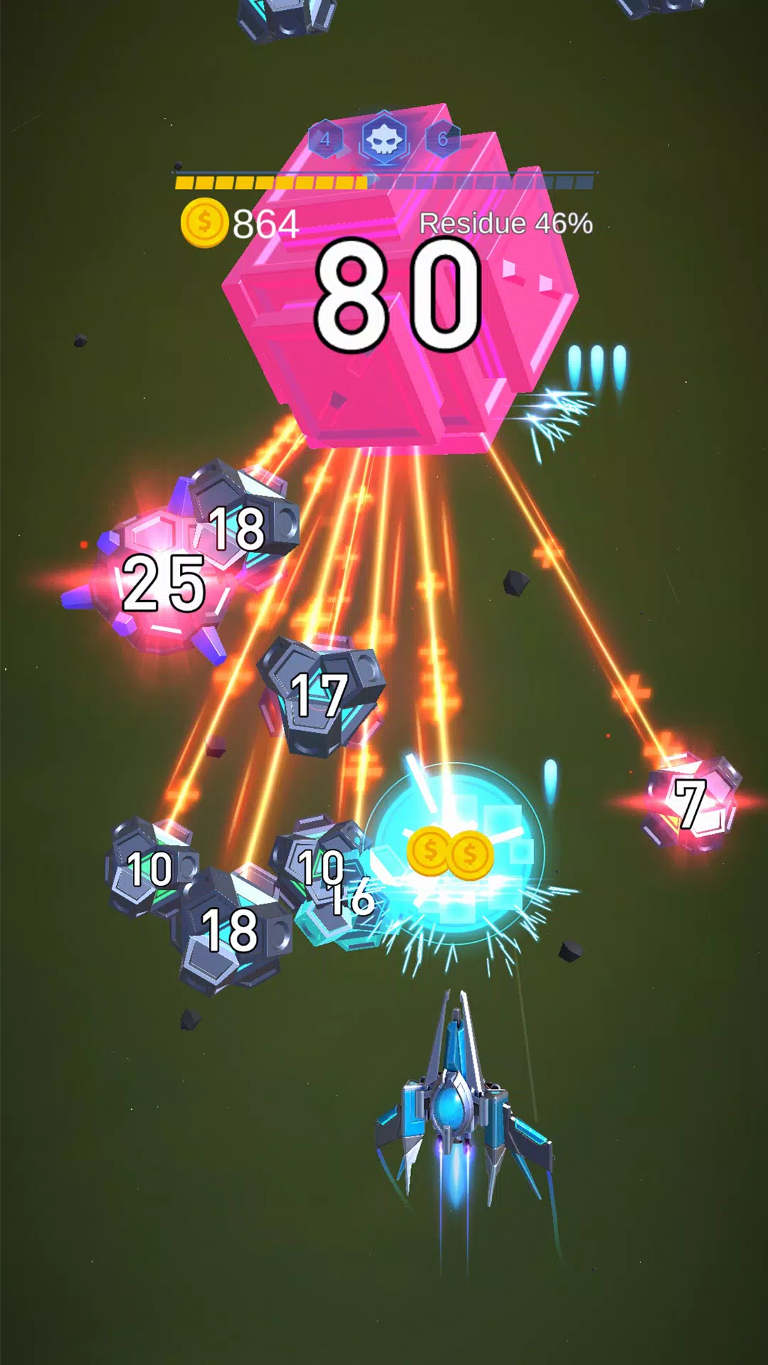 ギャラクシーウォー3D-インフィニットスターダスト スクリーンショット 2