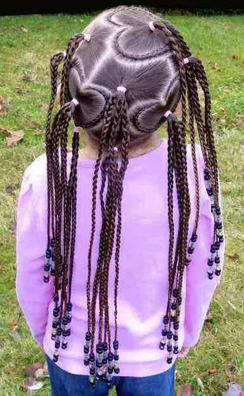 Braid Hairstyle Woman & Child应用截图第1张