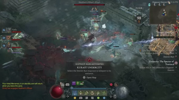 Diablo 4: Vessel of Hatred Gameplay Screenshot 2