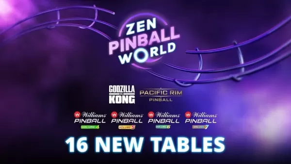Zen Pinball World ขยายตัวด้วยตารางใหม่ 16 ตารางในสามแพ็ค