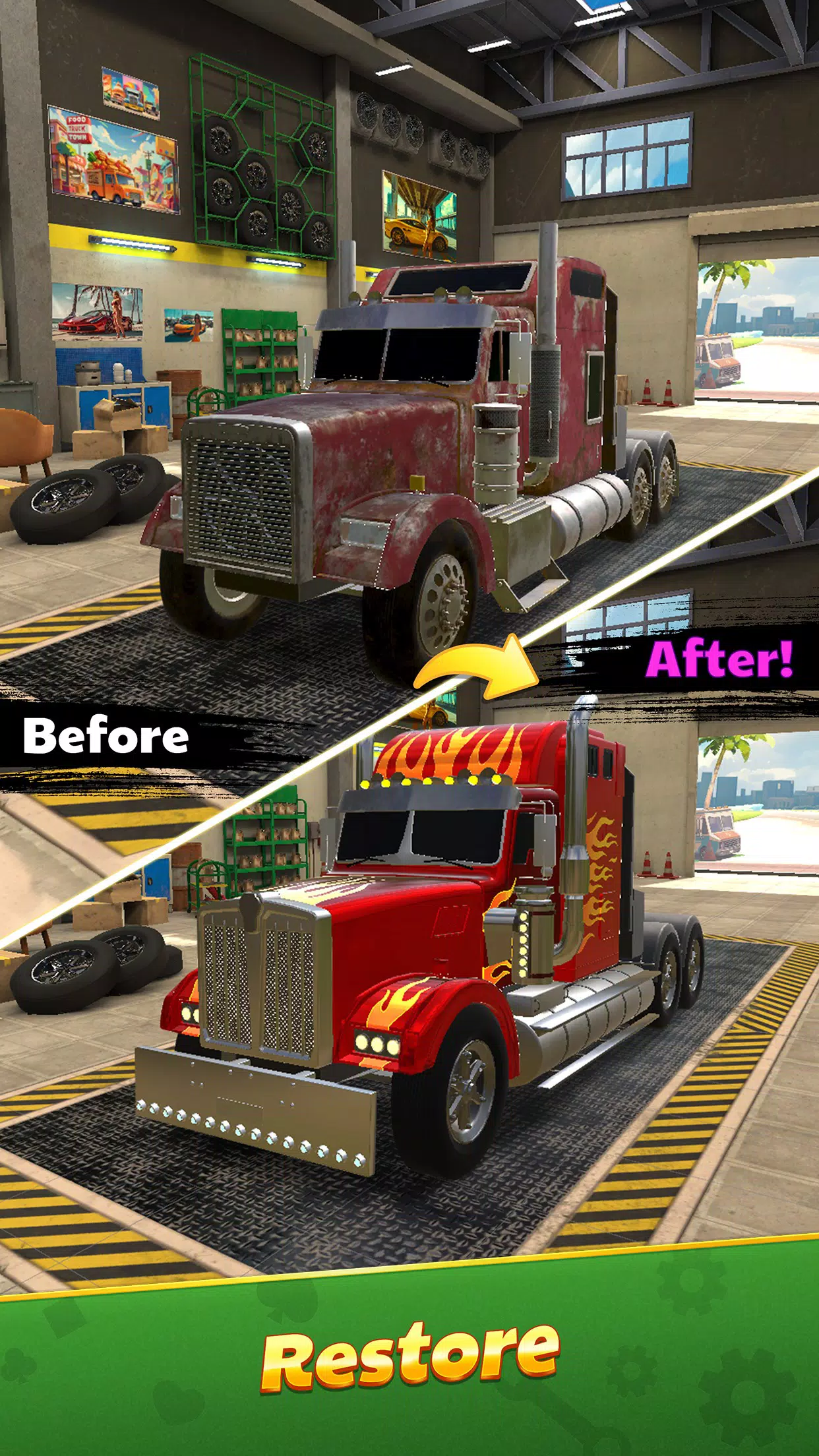 Solitaire Truck स्क्रीनशॉट 0