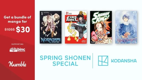 Humble Bündel enthüllt Spring Shonen Manga Deal: 96 Bände für 30 US -Dollar