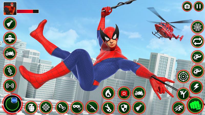 Gangster Crime Rope Hero City Screenshot 2