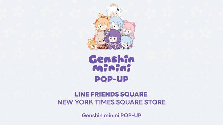 Genshin Minini Pop-up Store in arrivo a New York
