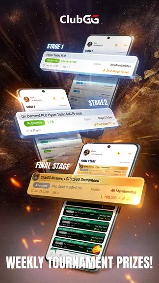 ClubGG Poker स्क्रीनशॉट 0