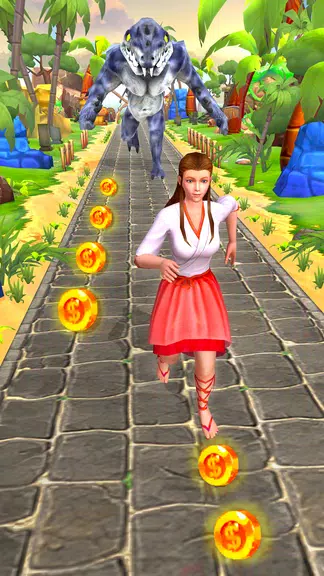 Jungle Run Temple Escape Games ဖန်သားပြင်ဓာတ်ပုံ 1
