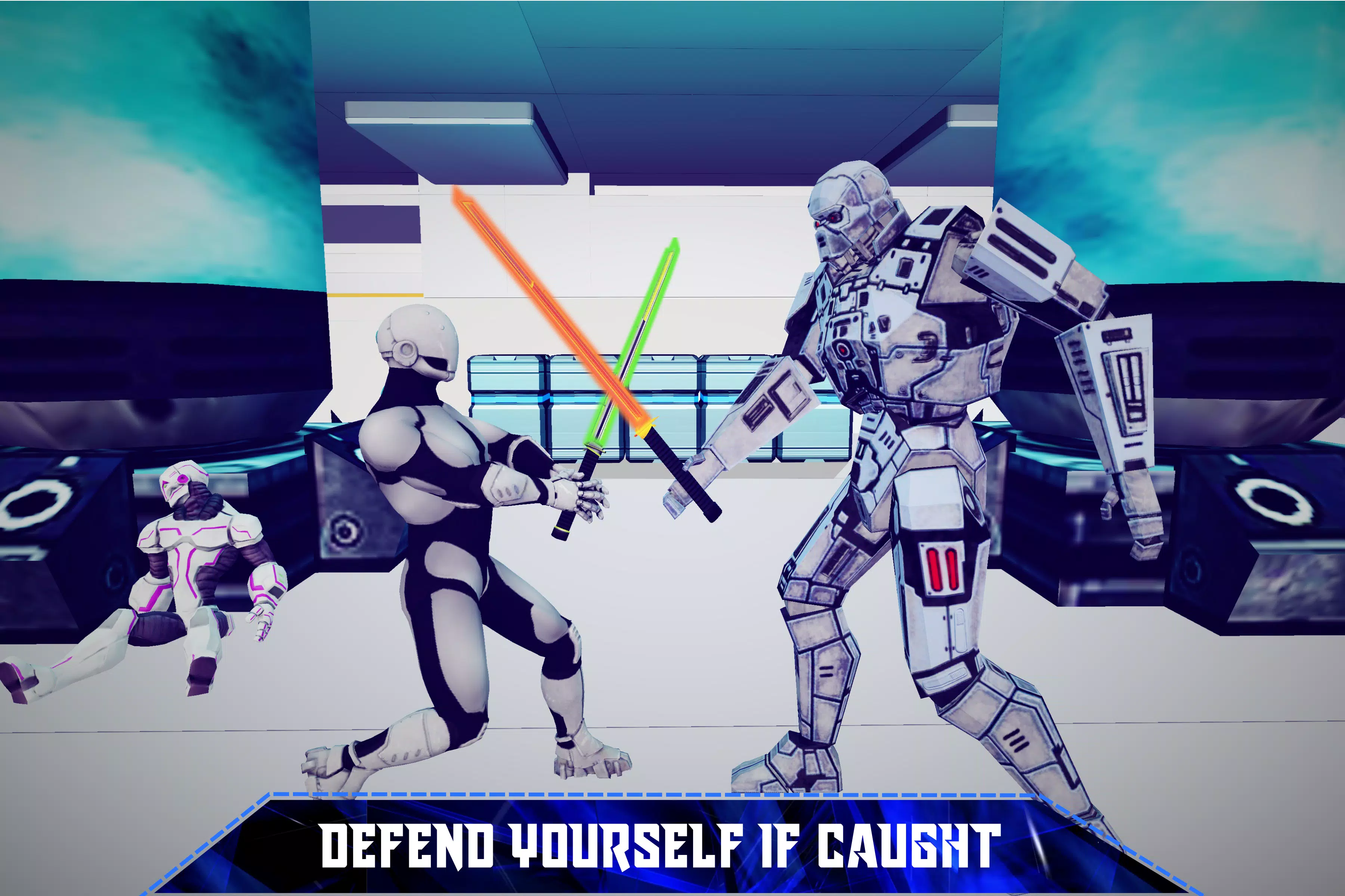 Escape Robot Facility: 3D Cosmic Galaxy應用截圖第2張