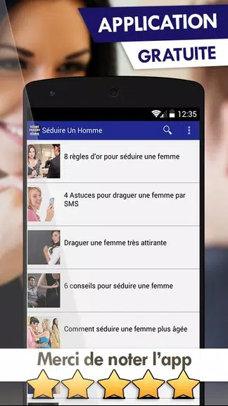 Séduire Draguer Femme Capture d'écran 1
