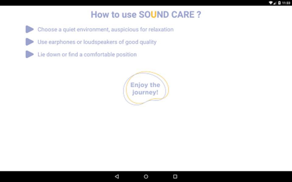 SOUND CARE Screenshot 2