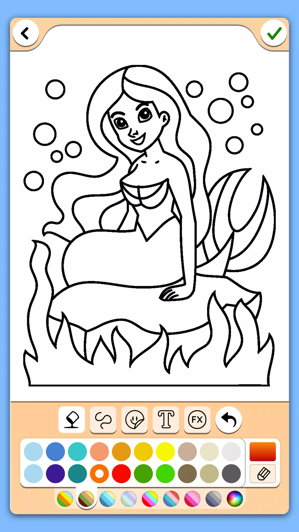 Coloring for girls and women Schermafbeelding 0