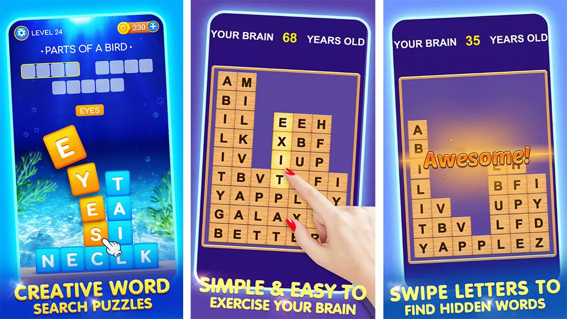 Word Swipe Schermafbeelding 0