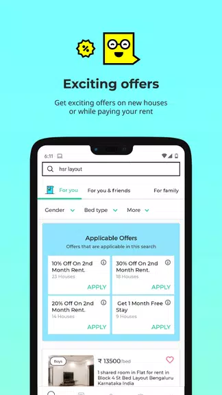 Nestaway-Rent a House/Room/Bed Скриншот 0