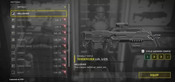 Helldivers 2 now has weapon customization and progression. Image credit: Sony Interactive Entertainment.