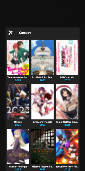 Image: Gogoanime App Interface Screenshot