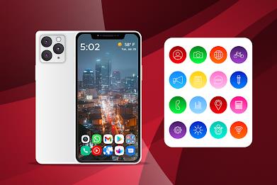 iPhone 14 Pro Max Launcher Zrzut ekranu 0