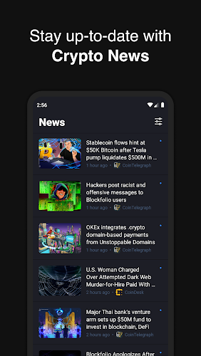 Hodler Kryptowährung Portfolio Screenshot 2
