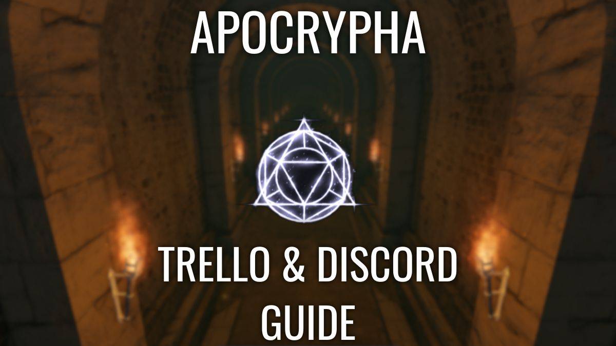 Oficjalna apocrypha: linki Trello i Discord