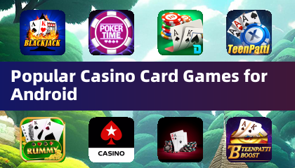 Android向け人気カジノカードゲーム
