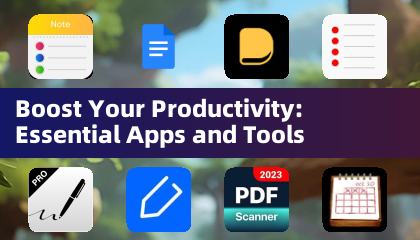 Boostez votre productivité : Applications et outils essentiels