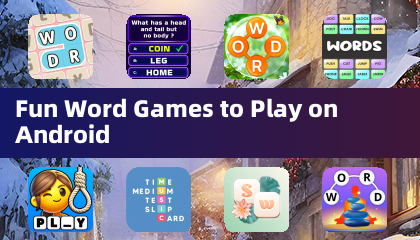 Spaßige Wortspiele für Android