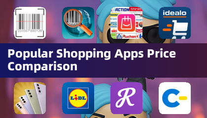 Popular Shopping Apps Price Comparison