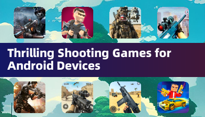 Android向けスリリングなシューティングゲーム