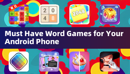 Debes tener juegos de palabras para tu teléfono Android