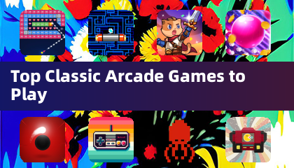 플레이할 수 있는 최고의 클래식 아케이드 게임