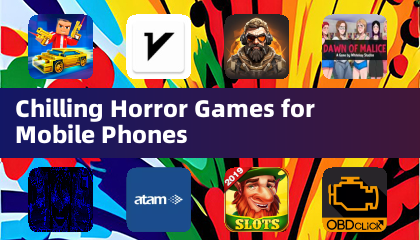 모바일 폰을 위한 냉기 horror 게임