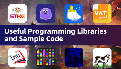 Bibliothèques de programmation utiles et exemples de code