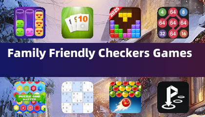 ファミリー向けチェッカーズゲーム