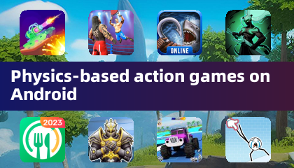 Juegos de acción basados en física para Android