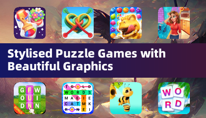 Jeux de puzzles stylisés avec des graphismes magnifiques